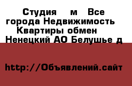 Студия 20 м - Все города Недвижимость » Квартиры обмен   . Ненецкий АО,Белушье д.